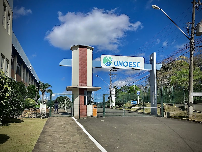 UNIVERSIDADE DO OESTE DE SANTA CATARINA